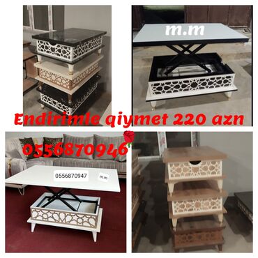 yığılıb açılan stol: Jurnal masası, Yeni, Açılan, Dördbucaq masa, Azərbaycan