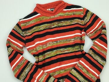 bluzki w paski kolorowe: Sweter, L, stan - Dobry