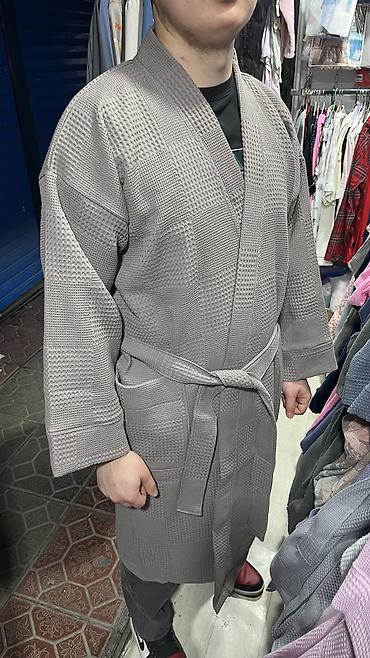 Домашние костюмы: Мужской банный халат ✨ 💯 хлопок | M L XL 2XL 3XL 4XL 0-2500 сом — 21