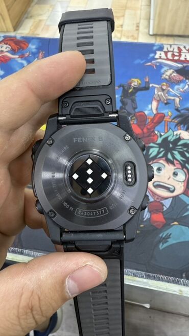 замшевая сумка: Наручные часы Garmin Fenix 8 amoled 51mm с черным ремешком. Они