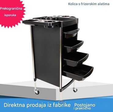 Kancelarijski fiokari: Frizerska kolica s alatima – profesionalni organizator - — 1