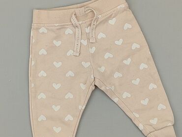 różowy top z koronką: Sweatpants, Primark, 3-6 months, condition - Good