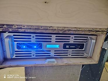 Səs gücləndiriciləri: EV E9600 güc gücləndiricisi (power amplifier) – taxta rack/qutu ilə — 10