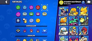 brawl stars 2: Brawl Stars oyun hesabı – yüksək inkişaf etmiş profil 2019 - Kupa — 5