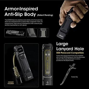 Аңчылык жана балык уулоо: 🔦 Nitecore EDC29 — идеальный помощник на каждый день, в дорогу, на — 9