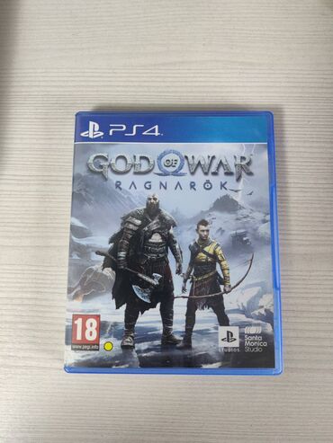 Игры для PlayStation: Продам диск God of war ps4 полностью на русском языке. Состояние