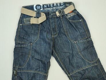 Trousers: Medium length trousers for men, L (EU 40), condition - Very good