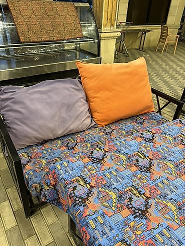 bag mebellerinin satisi: Kafe və ya terras üçün uyğun mebel dəsti. Bunu döşəysiz yastığsız — 2