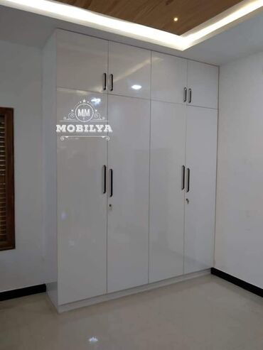 sfaner modelleri: Гардеробный шкаф, Новый, 4 двери, Распашной, Прямой шкаф, Азербайджан