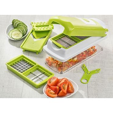 nicer dicer: Tərəvəz kəsən-doğrayan Nicer Dicer Plus 14-ü 1-də Dəstdə əşya sayı — 8