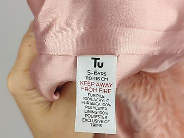 sukienka hello kitty: Futro Tu, 5-6 lat, Tkaniny syntetyczne, stan - Idealny — 5