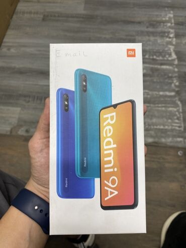 телефон 9а: Redmi, Redmi 9A, Новый, 32 ГБ, цвет - Синий