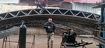 Канцтовары: Производство металлических конструкций Фермы Арки Навесы Фермы= Прямые — 21