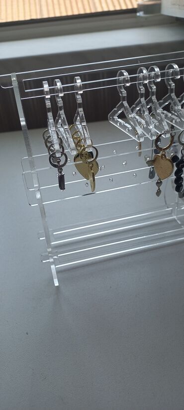 Qarderoba bənzər sırğa üçün organizer odənişsiz çattırılma şağan qala