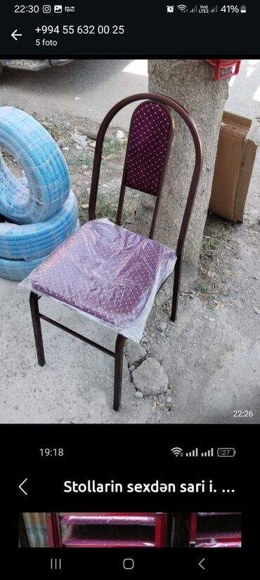 Stullar: Mətbəx üçün, Yeni, Qatlanan, Stul — 10