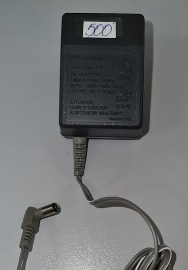 telefonnye apparaty s provodnoi trubkoi panasonic dlya ofisa: Блок питания для телефона (оригинал) PANASONIC KX-TCA1 AC Adapter