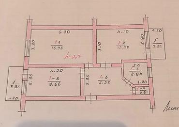 Продажа квартир: 2 комнаты, 50 м², Индивидуалка, 3 этаж, Старый ремонт — 7