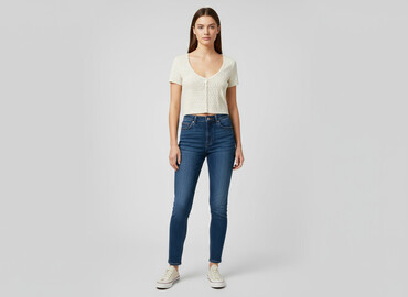 asos koszulki: H&M, Топ жіночий, розмір S