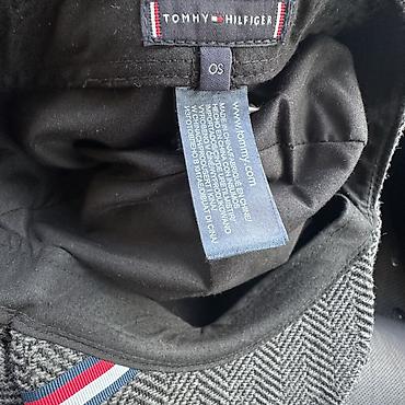 koja salvar: Şlyapa, Tommy Hilfiger, Yeni, rəng - Boz, One size — 4