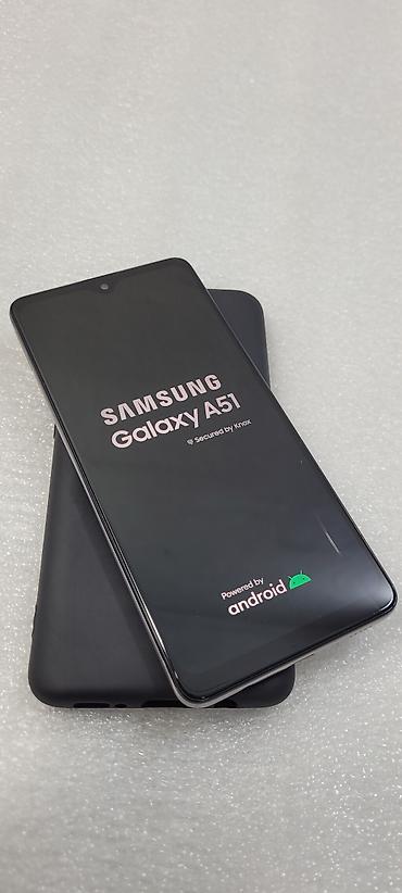 Samsung: Samsung Galaxy A51 5G, Б/у, 128 ГБ, цвет - Белый, 2 SIM — 2