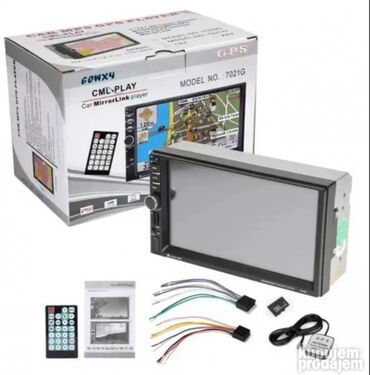 GPS za auto: Multimedija 2din sa Navigacijom+Blendom+Miror Link Novo — 2