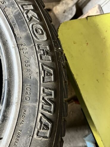 дом на колеса: Шиналар 225 / 65 / R 17, Кыш, Комплект, Жол тандабастар (АТ/МТ), Yokohama