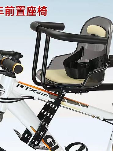 Dodaci za bicikl: Prednje dečije sedište za bicikl - Montaža na gornju cev rama ispred — 3