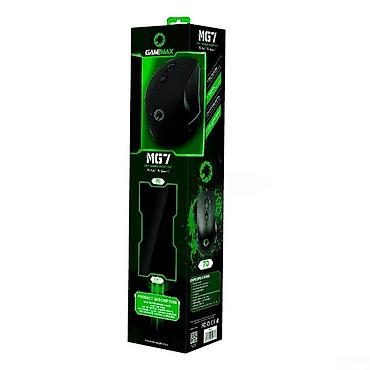 GAMEMAX MG7 Optical USB Gaming Mouse + Mousepad 🟢 Rəsmi iş yeri olan
