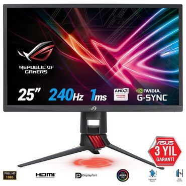 Monitorlar: Asus Rog Strix 240Hz Gaming