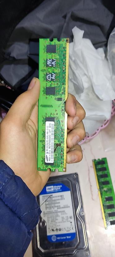 Operativ yaddaş (RAM): Operativ yaddaş (RAM) Samsung, 2 GB, < 1333 Mhz, DDR2, PC üçün — 2