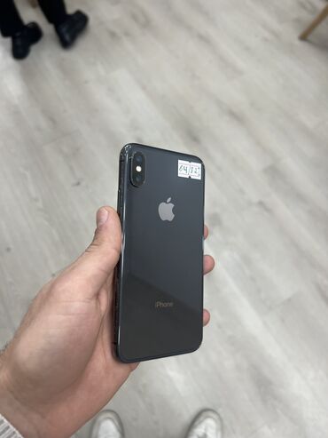 Apple iPhone: IPhone X, 64 GB, Space Gray, Zəmanət, Barmaq izi, Face ID