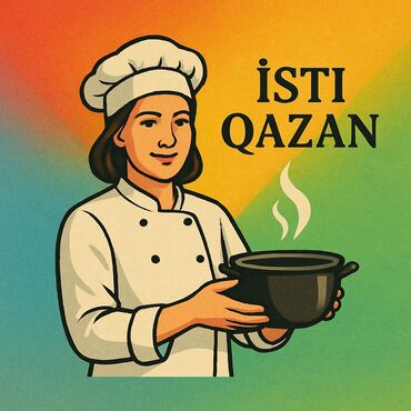 Sifarişlə hazır yeməklər: İsti Qazan – səhər saat 09:00-dan 14:00-dək işləmək üçün Azərbaycan