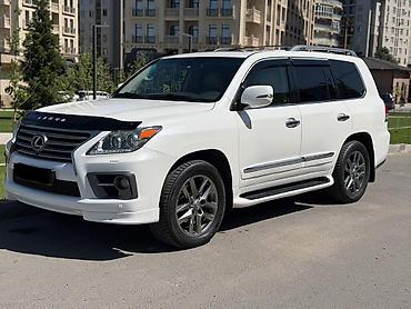 капот на гигант: Lexus LX: 2012 г., 5.7 л, Автомат, Газ, Внедорожник — 2