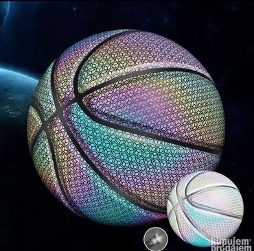 Rekviziti za vežbanje: Prava svetleca lopta za kosarku holgramska hologramska košarkaška — 7