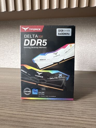 Новый комплект оперативки! TEAMGROUP T-Force Delta RGB DDR5 Ram 32GB