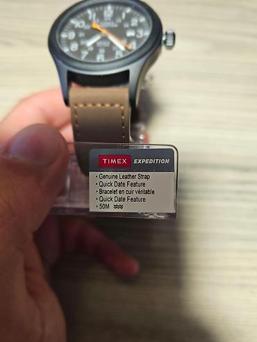 Aksesuarlar: Yeni, Qol saatı, Timex, rəng - Qəhvəyi — 3