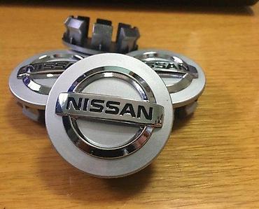 Gume i felne: ČEPOVI POKLOPCI ZA FELNE NISSAN 3D 60MM/56MM - ORIGINALNI | — 2