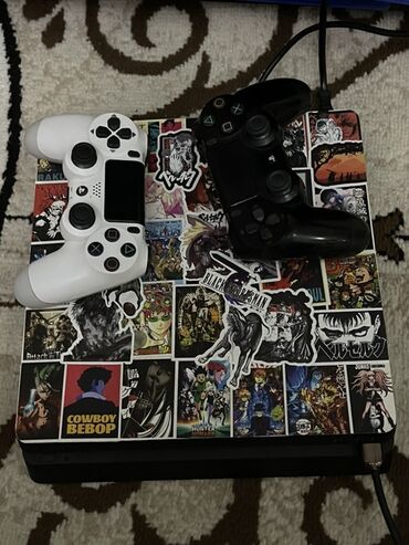 dtf принтер: Игровая консоль Sony PlayStation 4 (Slim) с двумя беспроводными