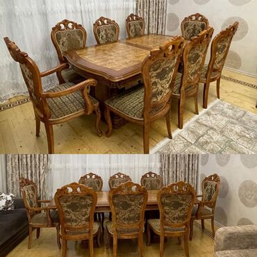 stol metbex: For the living room, Used, 8 chairs