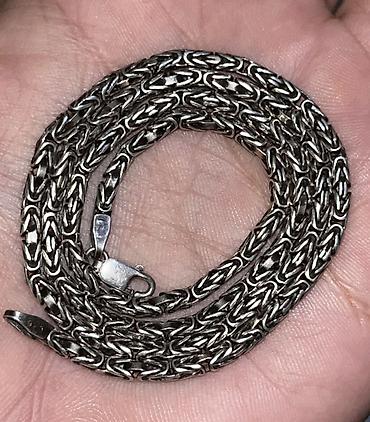 gumu: Boyunbağı, Gümüş, 20 g, Ünvandan götürmə, Ödənişli çatdırılma — 2