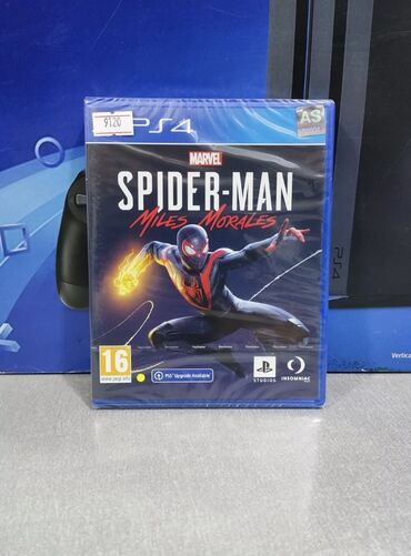Spider-Man Miles Morales, ps4/ps5 gedir, Ciziqi yoxdur ala