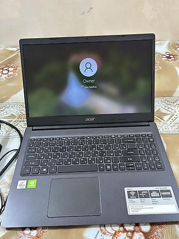 diz ustu komputerlər: Acer Aspire 3 noutbuku - Model: Acer Aspire 3 (A315-56G-53A4 etiketdə — 3
