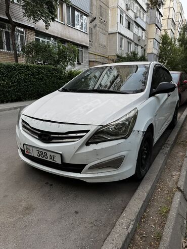 рассрочка авто бишкек без первоначального взноса: Hyundai Solaris: 2015 г., 1.4 л, Автомат, Бензин, Седан