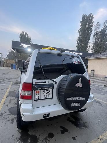 бампер задний е34: Mitsubishi Pajero iO: 1999 г., 1.8 л, Автомат, Бензин, Внедорожник — 3