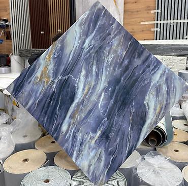 Vinil divar kağızı, oboy: Pvc Mermer Panel Mərmər effekti verən PVC divar panelləri. 1.Arxası — 2