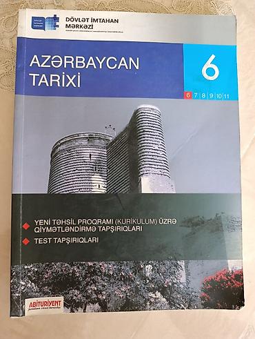 array informatika pdf: Məhsul: “Azərbaycan Tarixi” – 6-cı sinif üçün qiymətləndirmə və test — 1