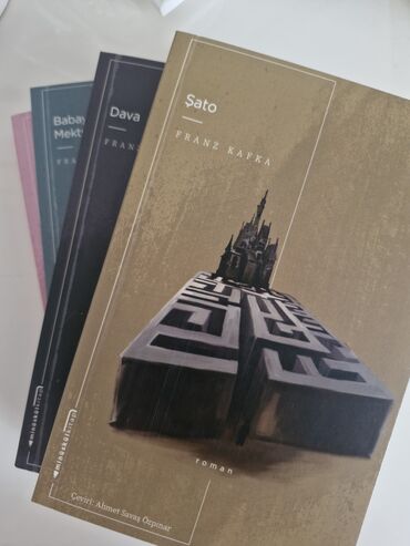 Franz Kafka kitabları dəsti - Şato (roman) – Çeviri: Ahmet Savaş