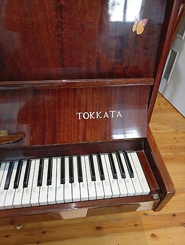 klassik gitara: TOKKATA upright pianino - Korpus: parlaq laklı tünd qəhvəyi ağac — 2