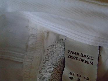 massimo dutti torba: Prelepe bele Zarine farmerke, veličine 40, uske ali jako udobne, sa — 3
