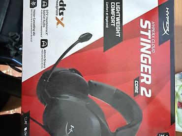 Qulaqcıqlar: İşlənmiş Simli Qulaqcıqlar, HyperX, rəng - Qara — 1